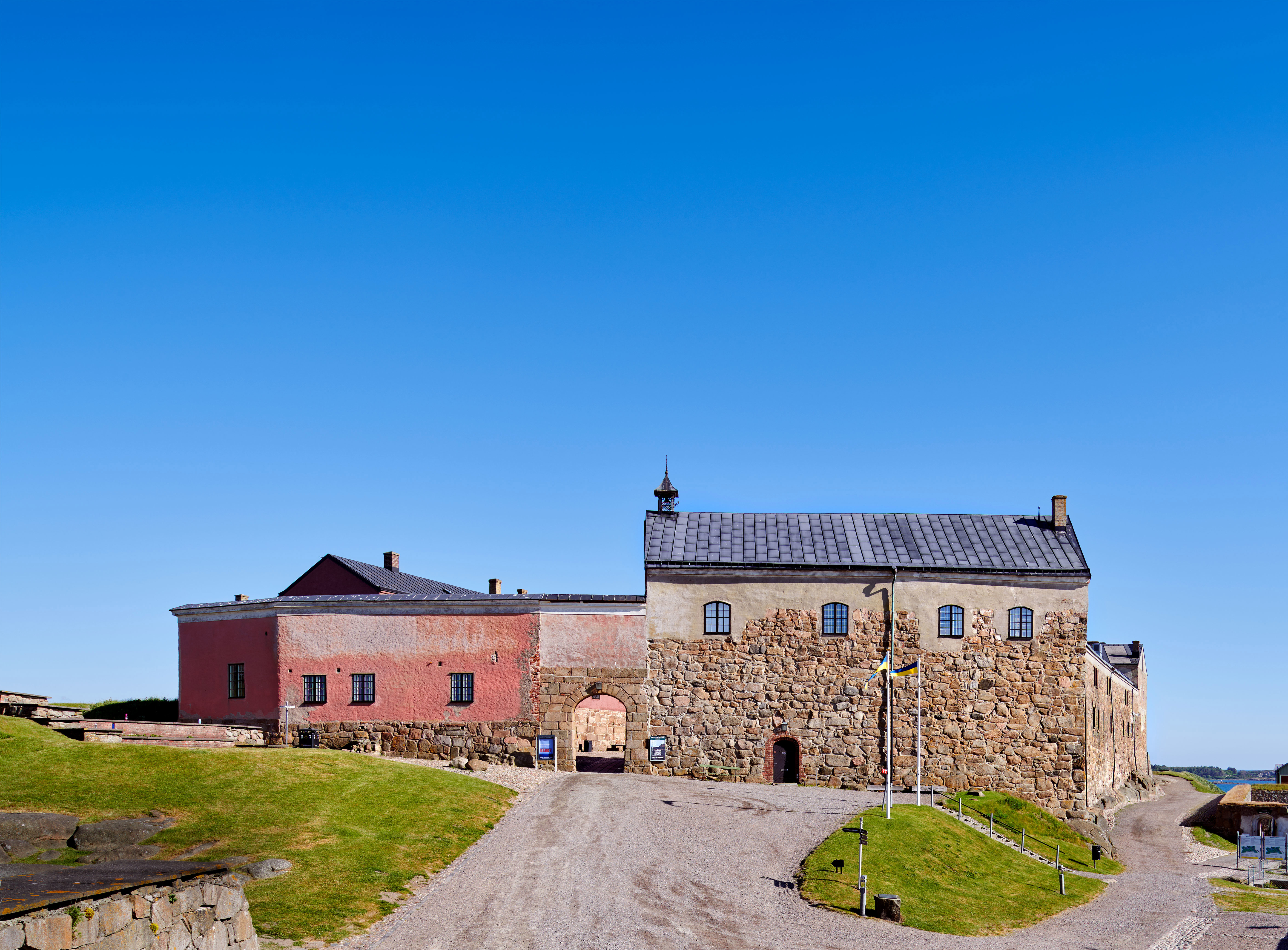 Entrèn till Varbergs fästning