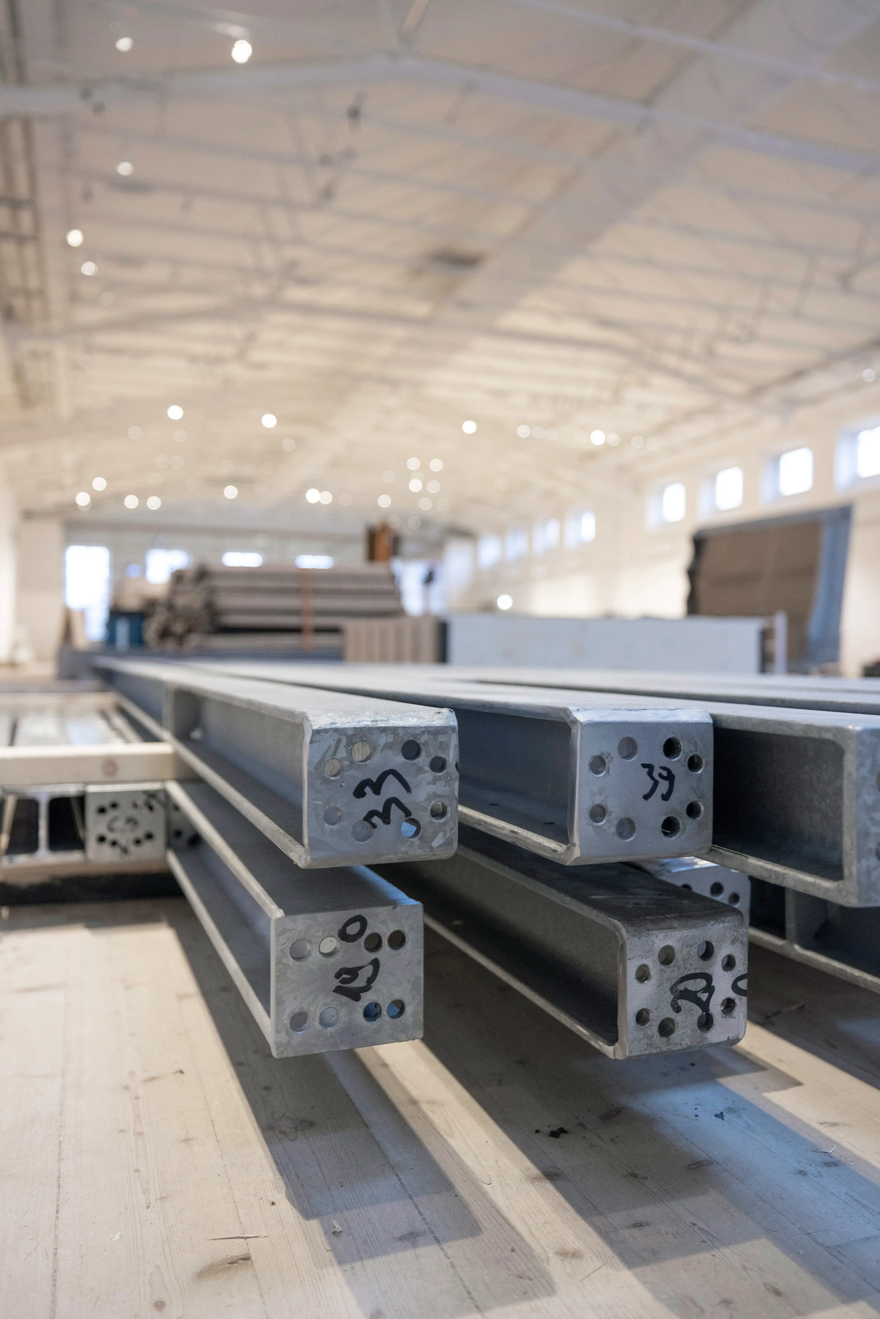 Balkar som återbrukas i Arkdes