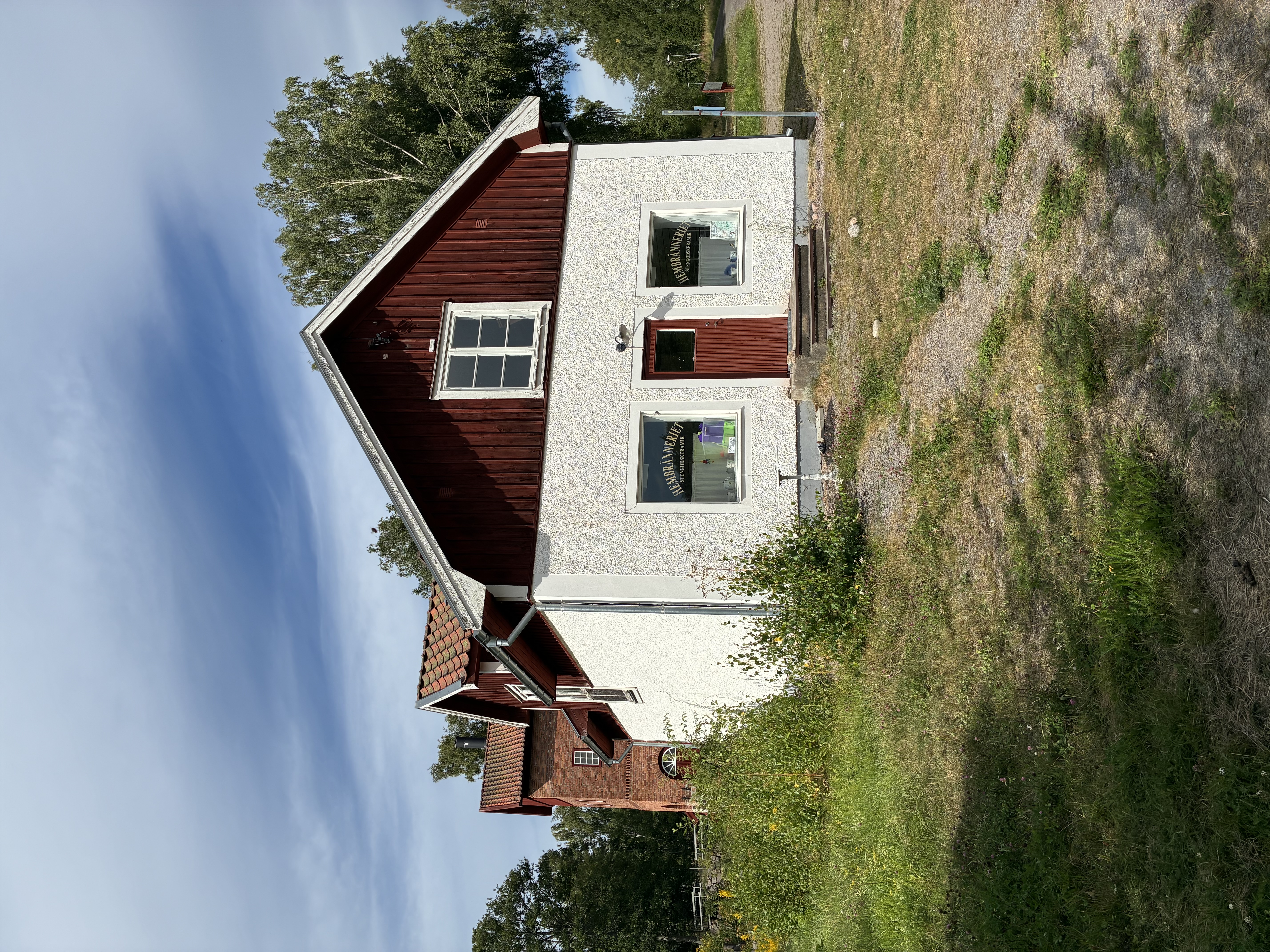 Framsidan av butikslokalen