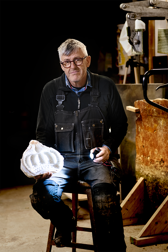 Stenkonservator Svante Nilsson