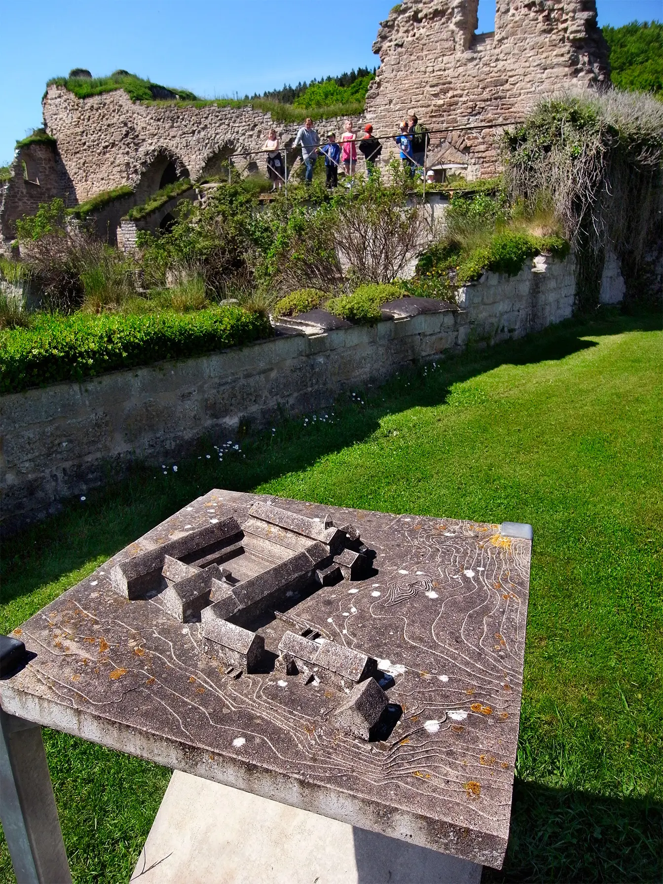 Alvastra klosterruin