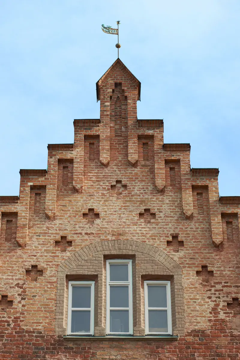 Roggeborgens trappstegsgavel.