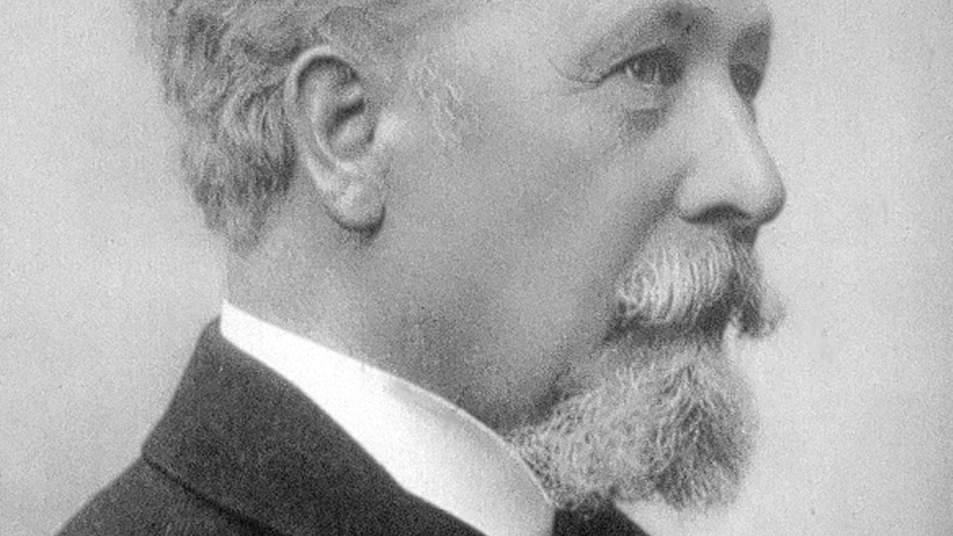 Helgo Zettervall (1831-1907) fotograferad på 1880-talet.