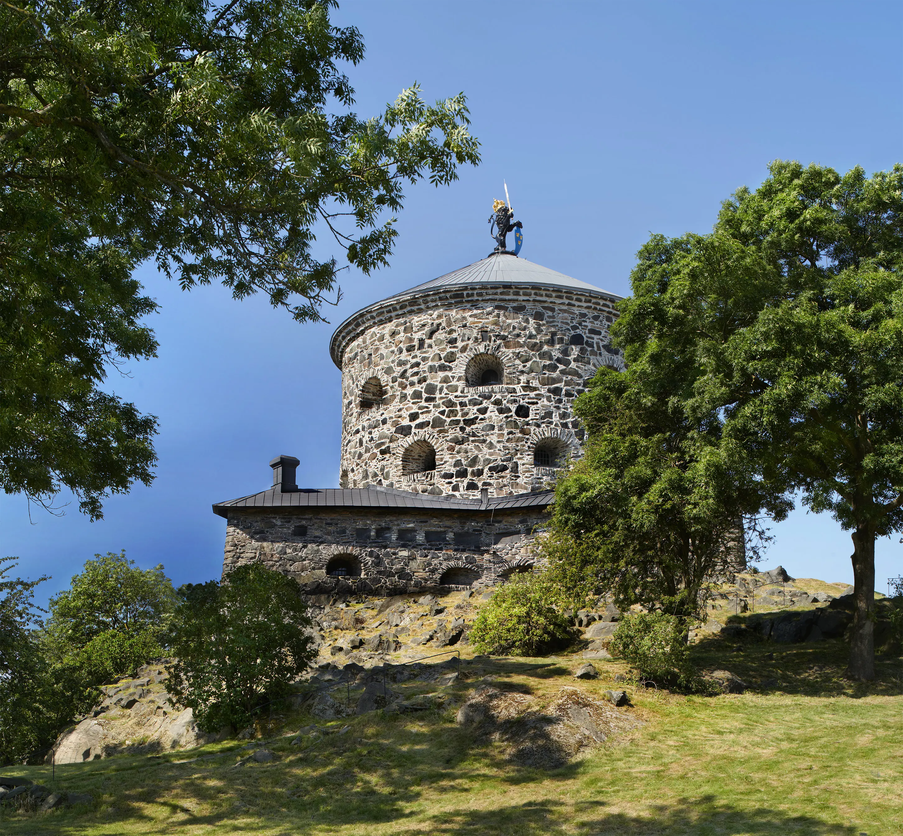 Vy över Skansen Lejonet