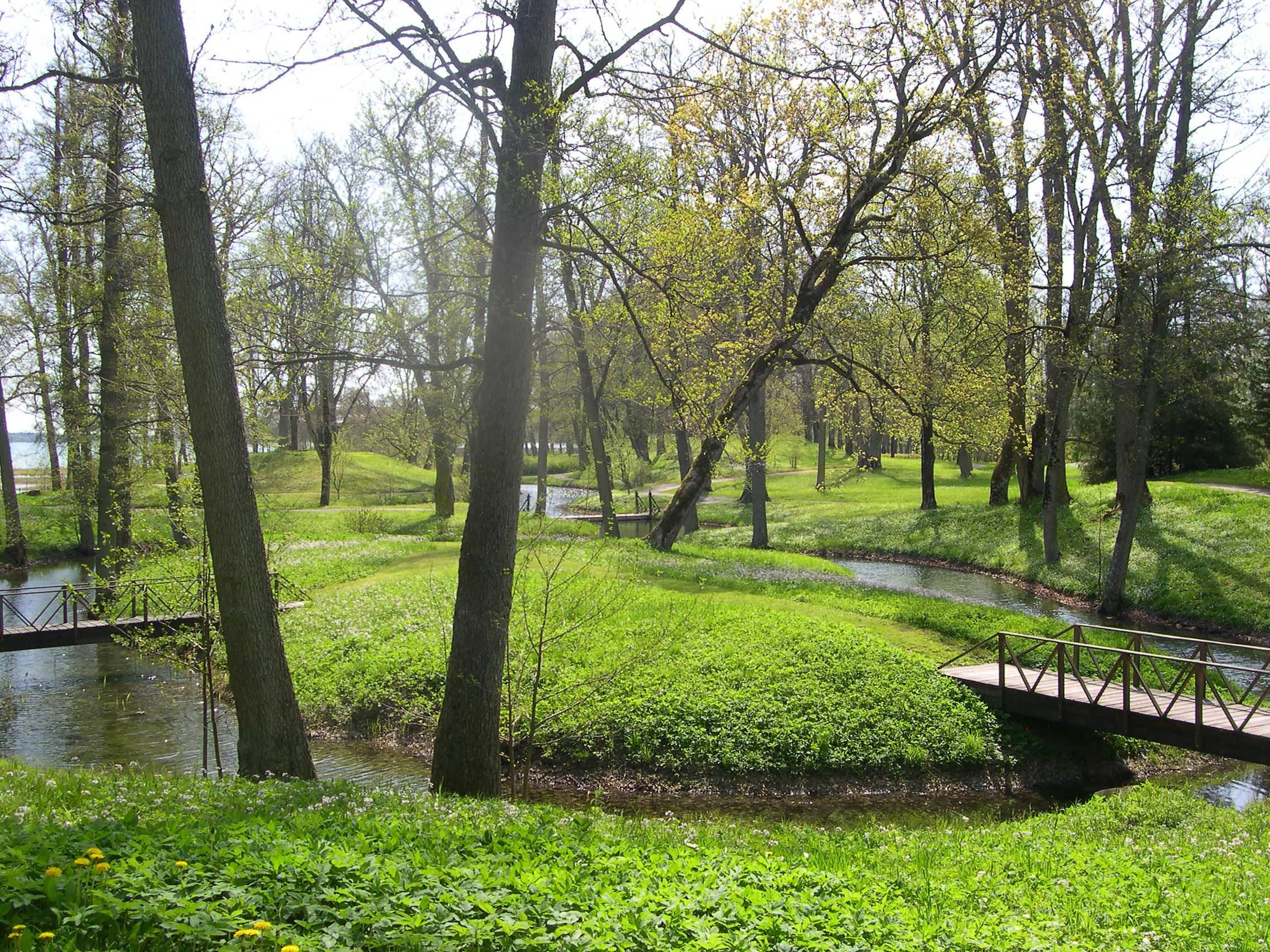 Engelska parken vid Tullgarns slott
