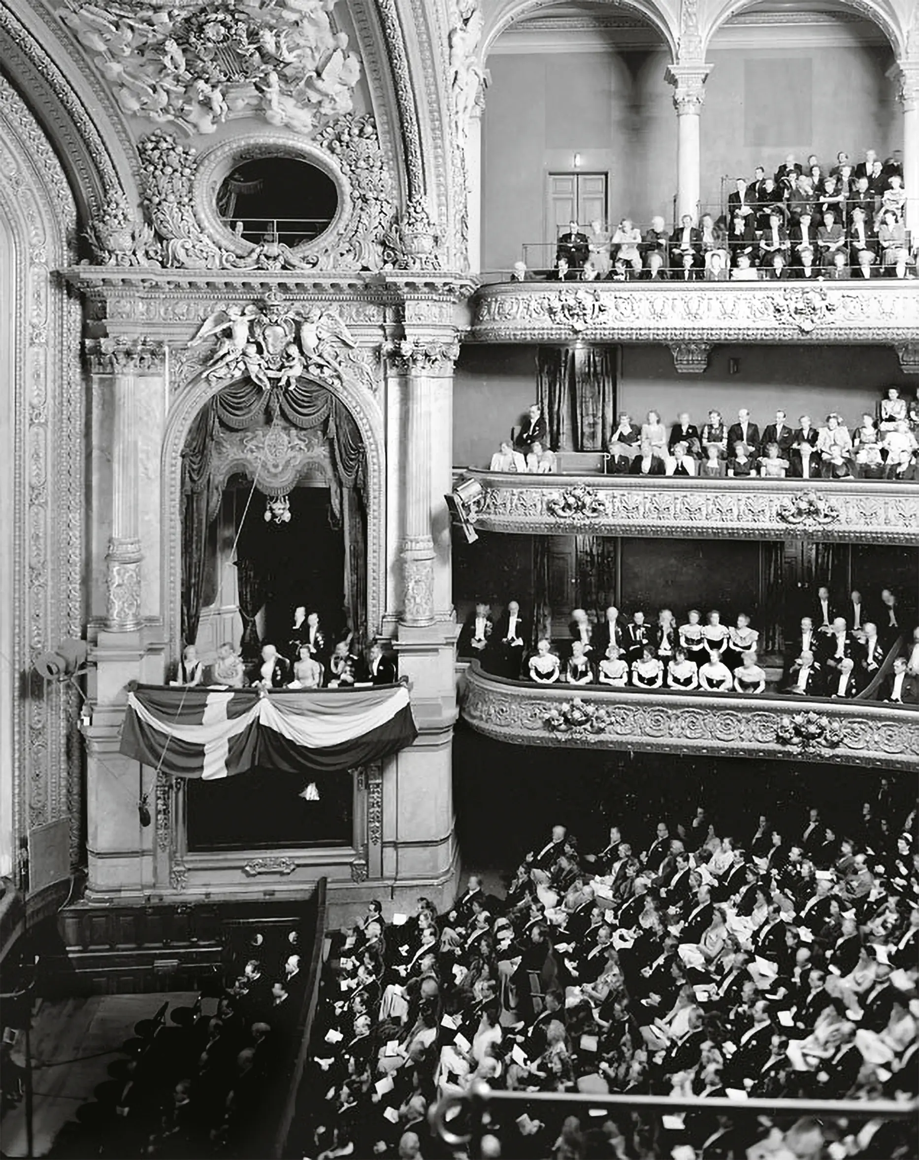 Galaföreställning på Operan 1948