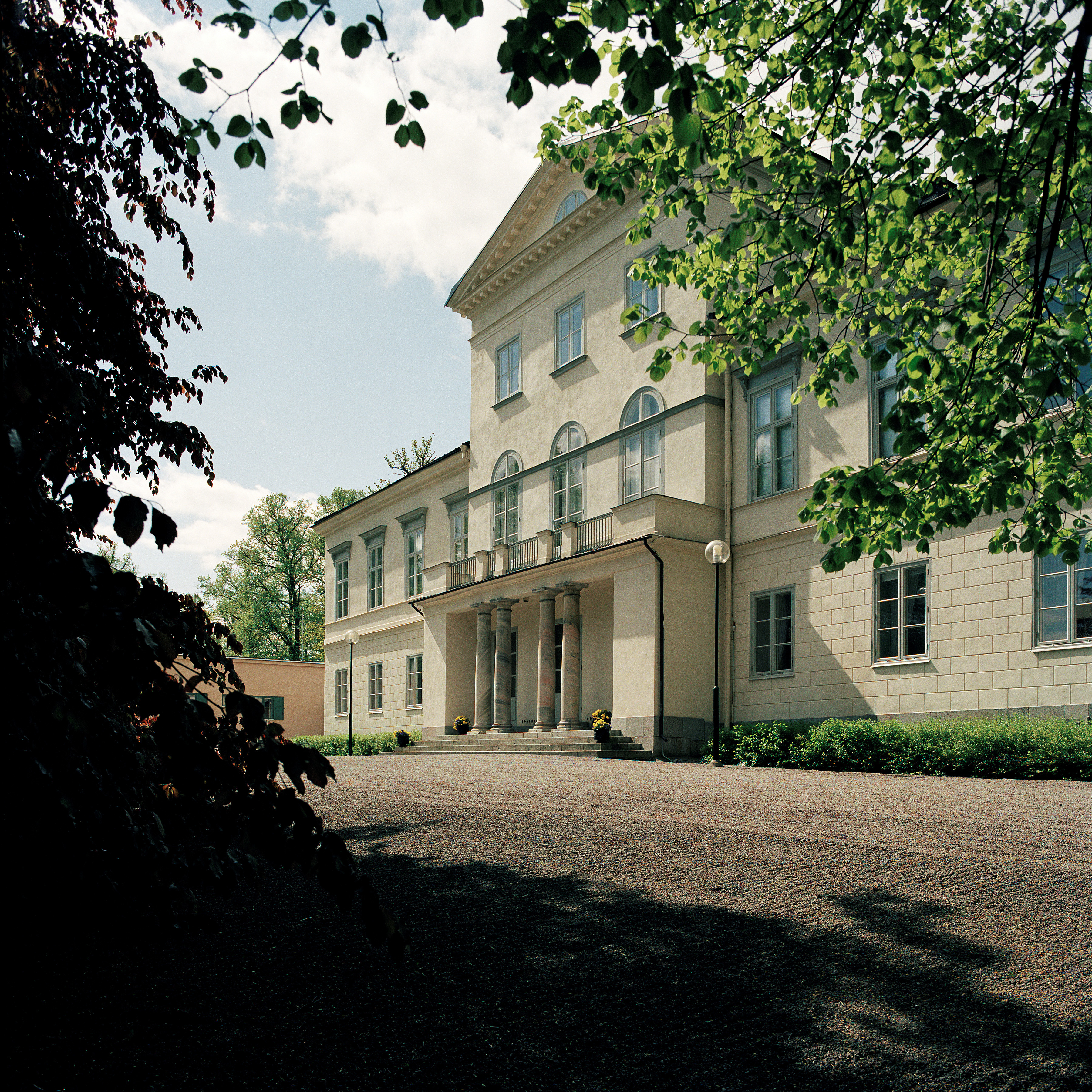 Haga slott i Hagaparken.